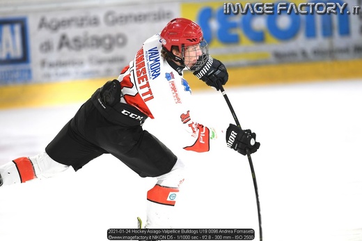 2021-01-24 Hockey Asiago-Valpellice Bulldogs U19 0096 Andrea Fornasetti